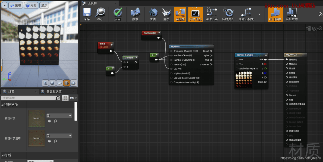 UE5上各种常见材质的制作方法 UE5上各种常见材质的制作方法