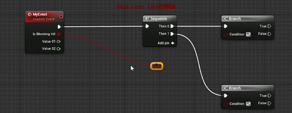 虚幻引擎的50个提高效率的技巧-#4重新路由节点 虚幻引擎的50个提高效率的技巧-#4重新路由节点