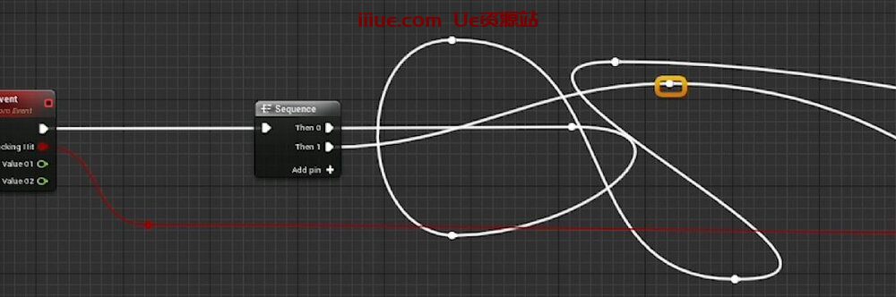 虚幻引擎的50个提高效率的技巧-#4重新路由节点 虚幻引擎的50个提高效率的技巧-#4重新路由节点