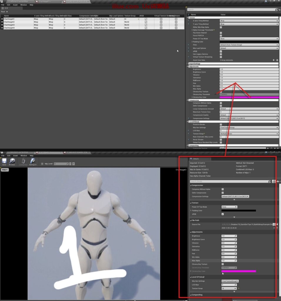 虚幻引擎的50个提高效率的技巧-快速开发提示 #15 UE- 批量编辑资源 虚幻引擎的50个提高效率的技巧-快速开发提示 #15 UE- 批量编辑资源