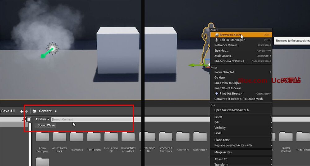 虚幻引擎的50个提高效率的技巧-快速开发技巧 #22 UE - 快速查找资源 虚幻引擎的50个提高效率的技巧-快速开发技巧 #22 UE - 快速查找资源