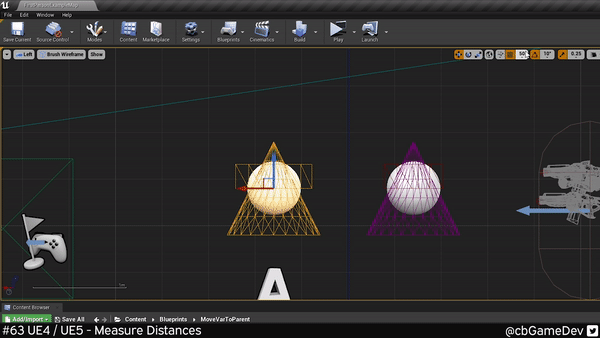 虚幻引擎快速开发提示 #63 UE4 / UE5 - 测量距离 虚幻引擎快速开发提示 #63 UE4 / UE5 - 测量距离