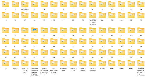 [VAM舞蹈] VMD资源 88部韩舞MMD资源 3.72G