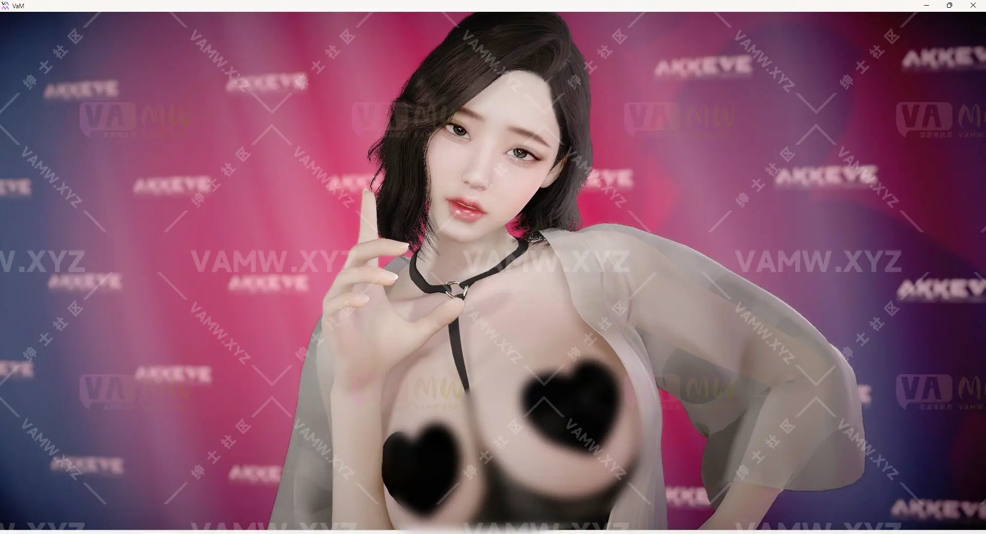 [VAM人物]真实女友游戏 AKKEVE.041_Hyun_Joo.1