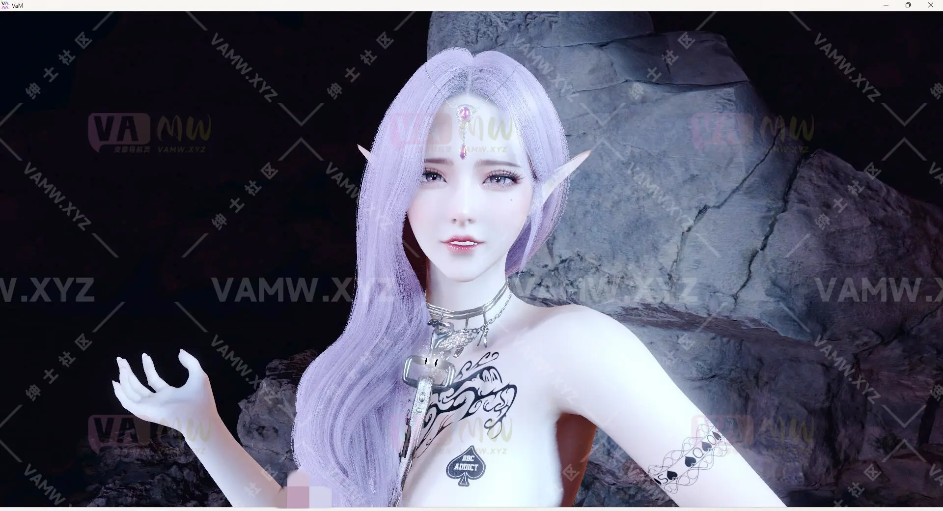 [VAM人物]真实女友游戏 山洞里的精灵.1