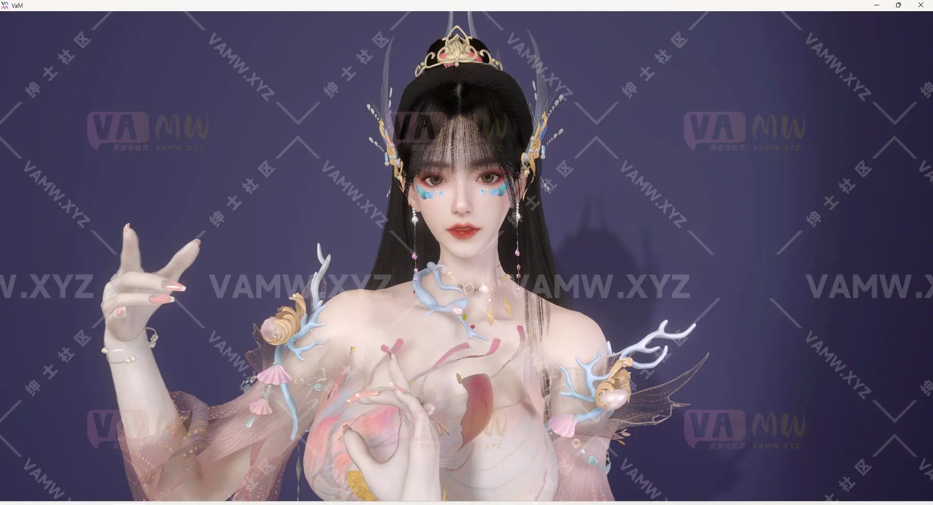 [VAM人物]真实女友游戏 古风美女 龙吉公主 未知.龙女.1