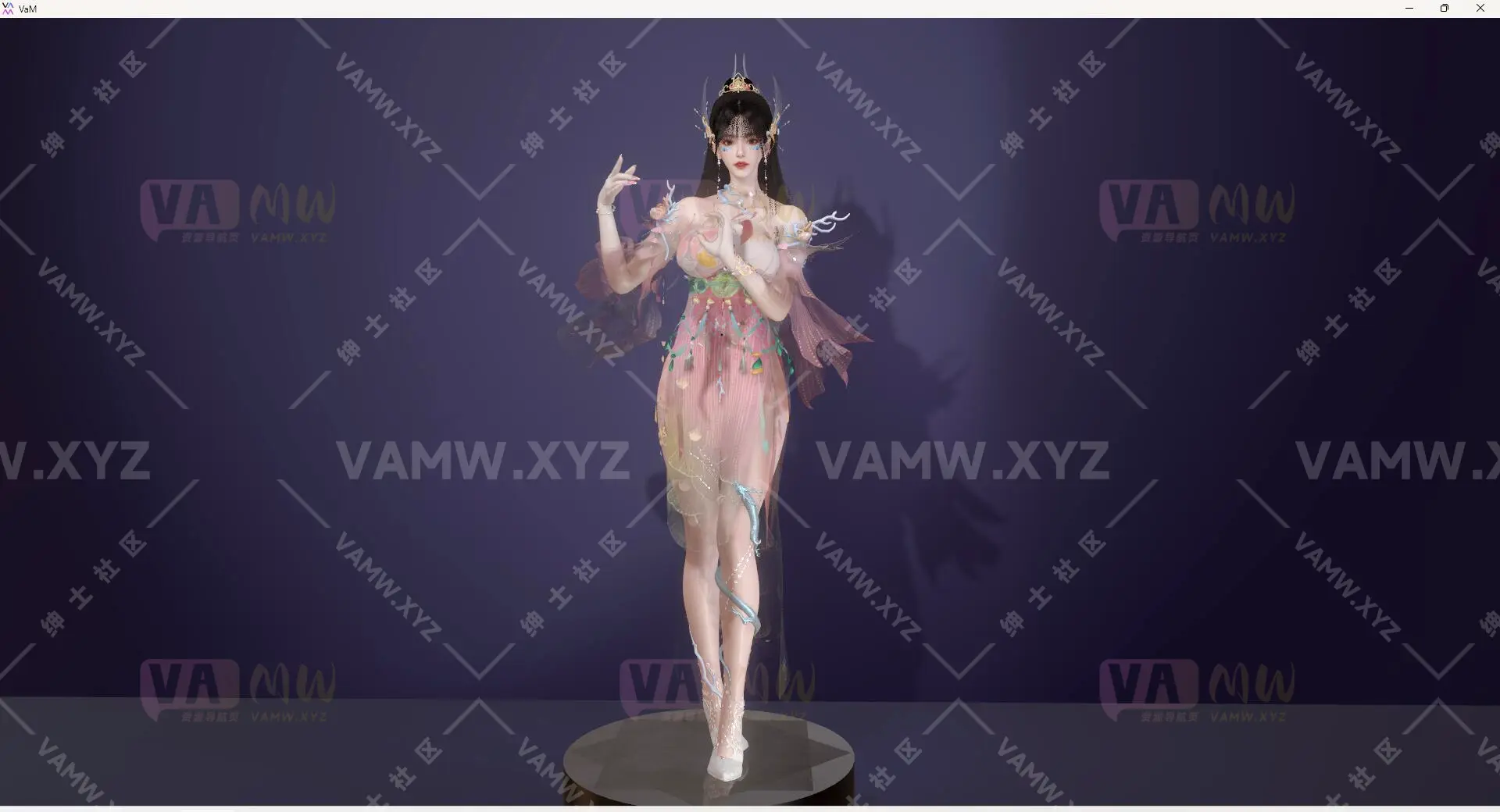 [VAM人物]真实女友游戏 古风美女 龙吉公主 未知.龙女.1