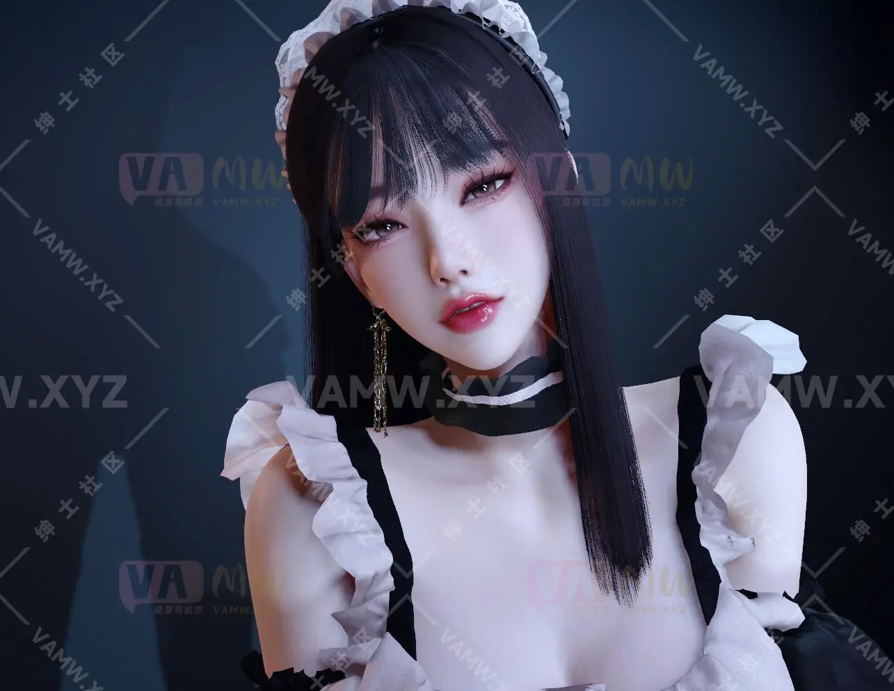 [VAM人物]真实女友游戏 lengdi.女仆.1