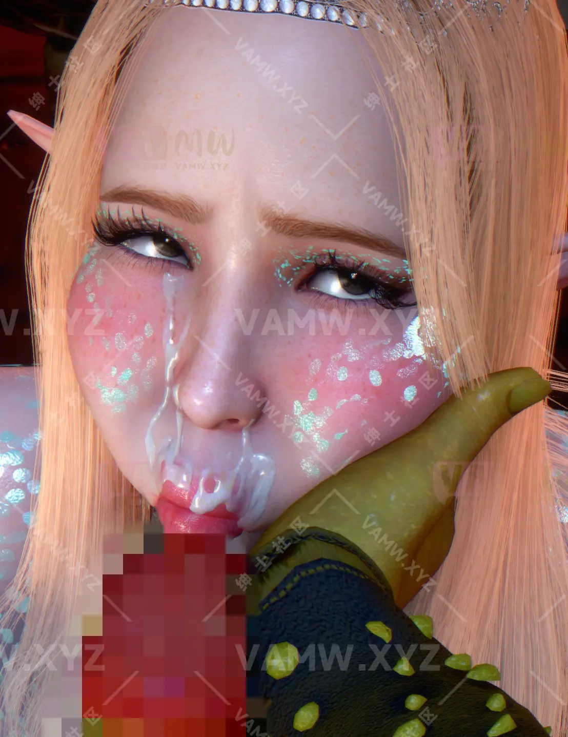 [VAM场景]真实女友游戏 精灵女王 汉化sevenseason.Elf_Queen_X_Goblin_4_0.1