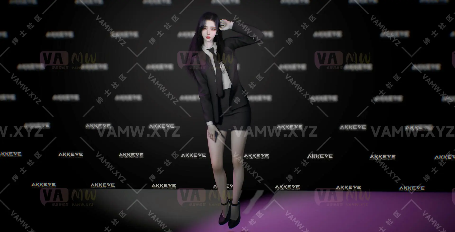 [VAM人物]真实女友游戏 -AKKEVE.054_Mina.1