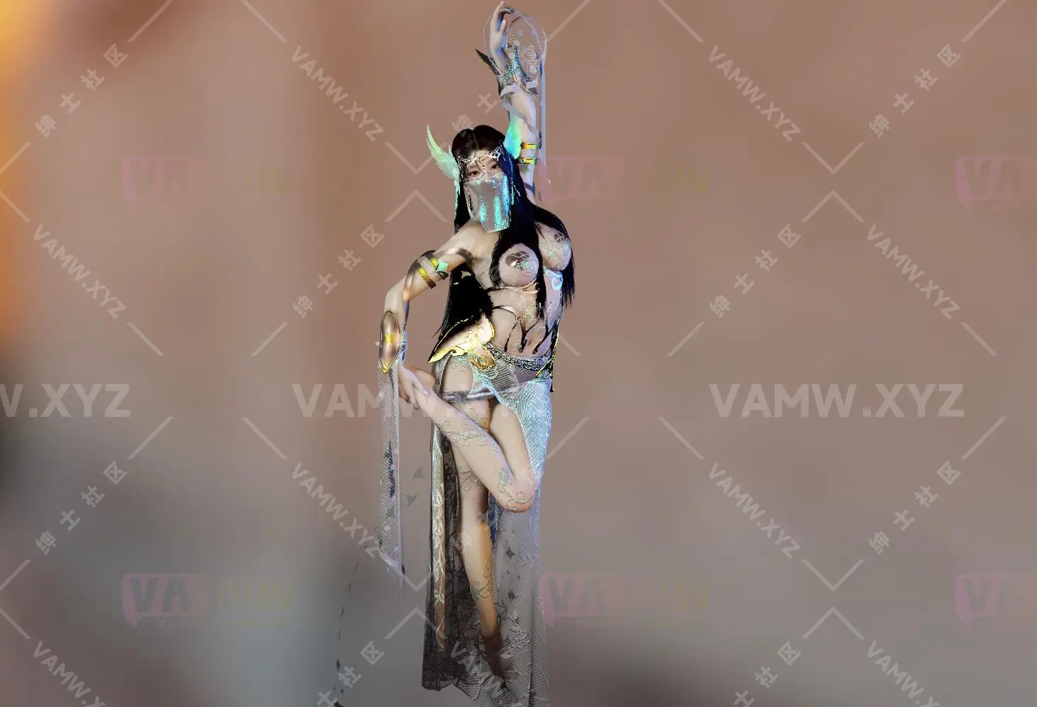 古风美女 Pimax.精灵.1