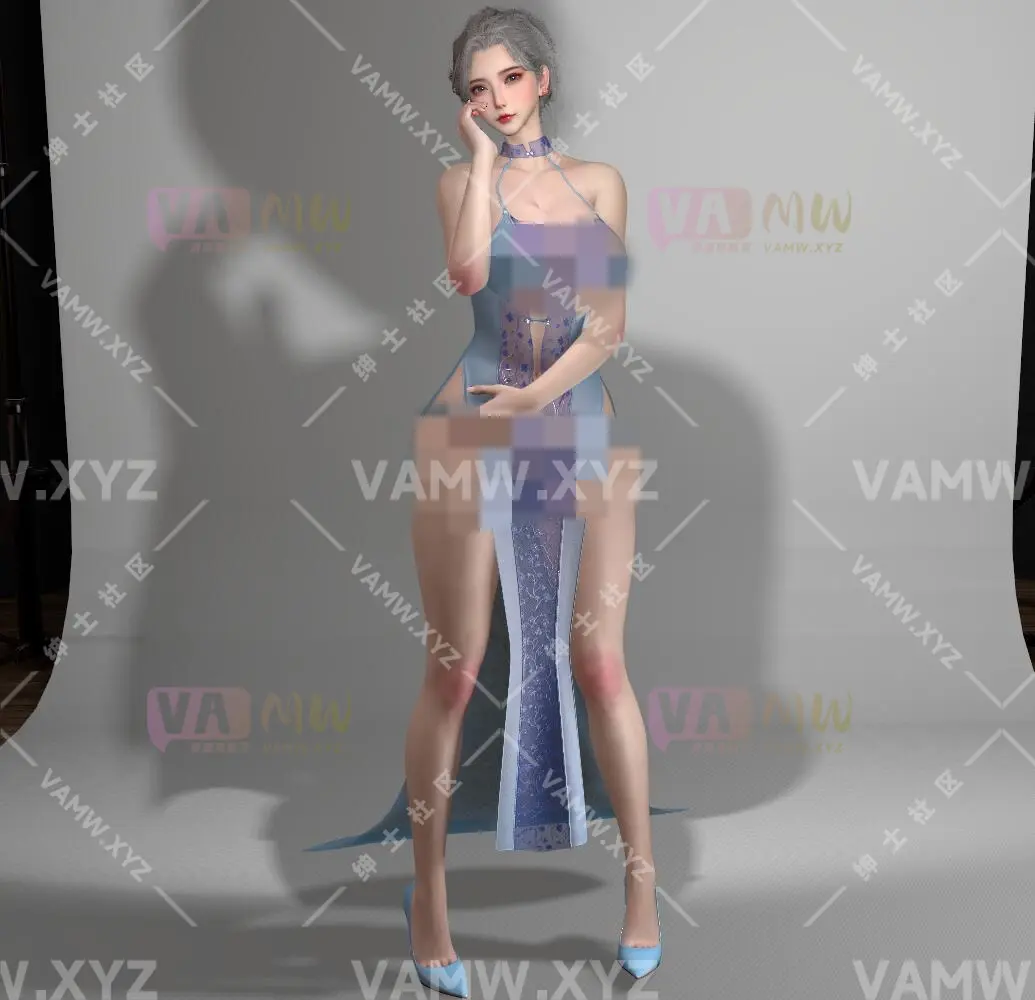 小软想睡觉.内衣模特.1