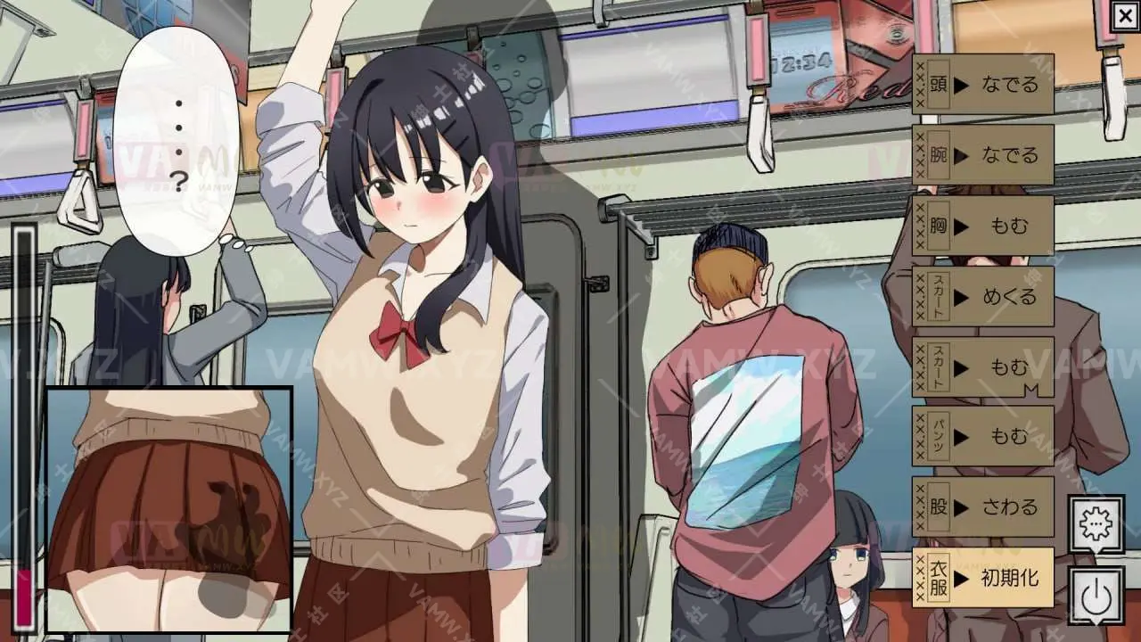 新作[互动SLG/制服JK] 痴汉冤罪 痴漢冤罪でっちあげ女子にオシオキ 机翻版 [390M]