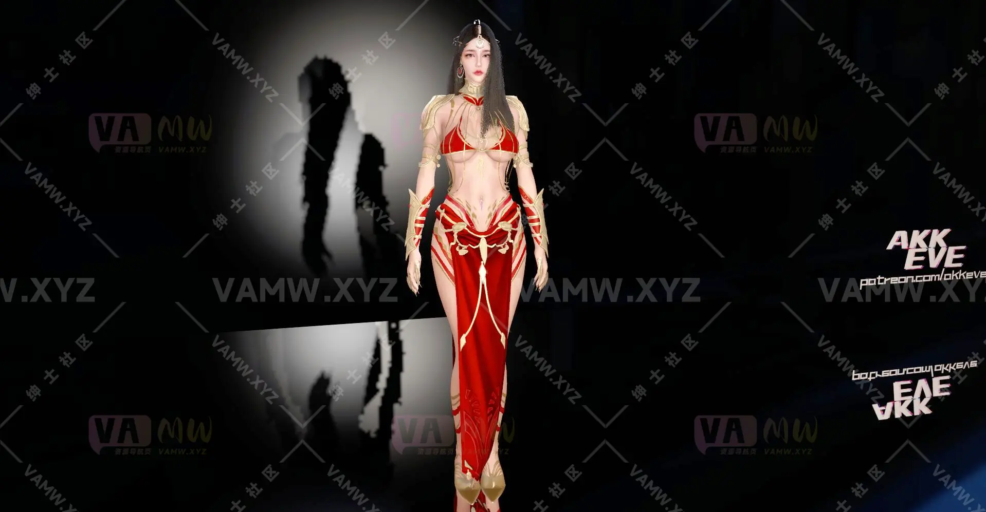 [VAM人物]真实女友游戏 AKKEVE.look-003re.2