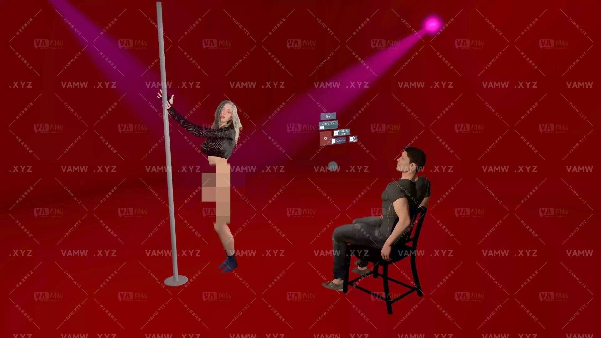 [VAM场景]真实女友游戏 VirtAmateur.Scene_80_Madison’s_Private_Dance.2