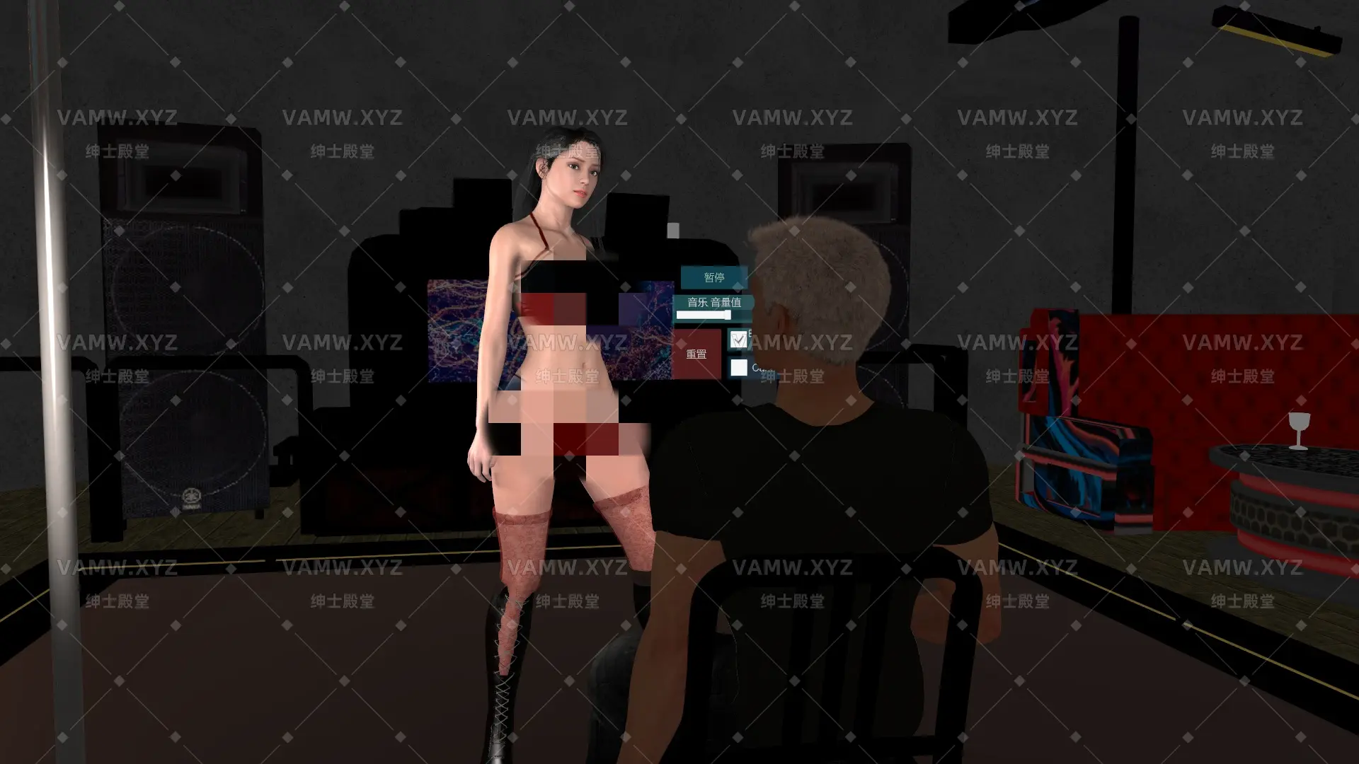 [VAM场景]真实女友游戏 VirtAmateur.Scene_77_Alice’s_Private_Dance.1.var