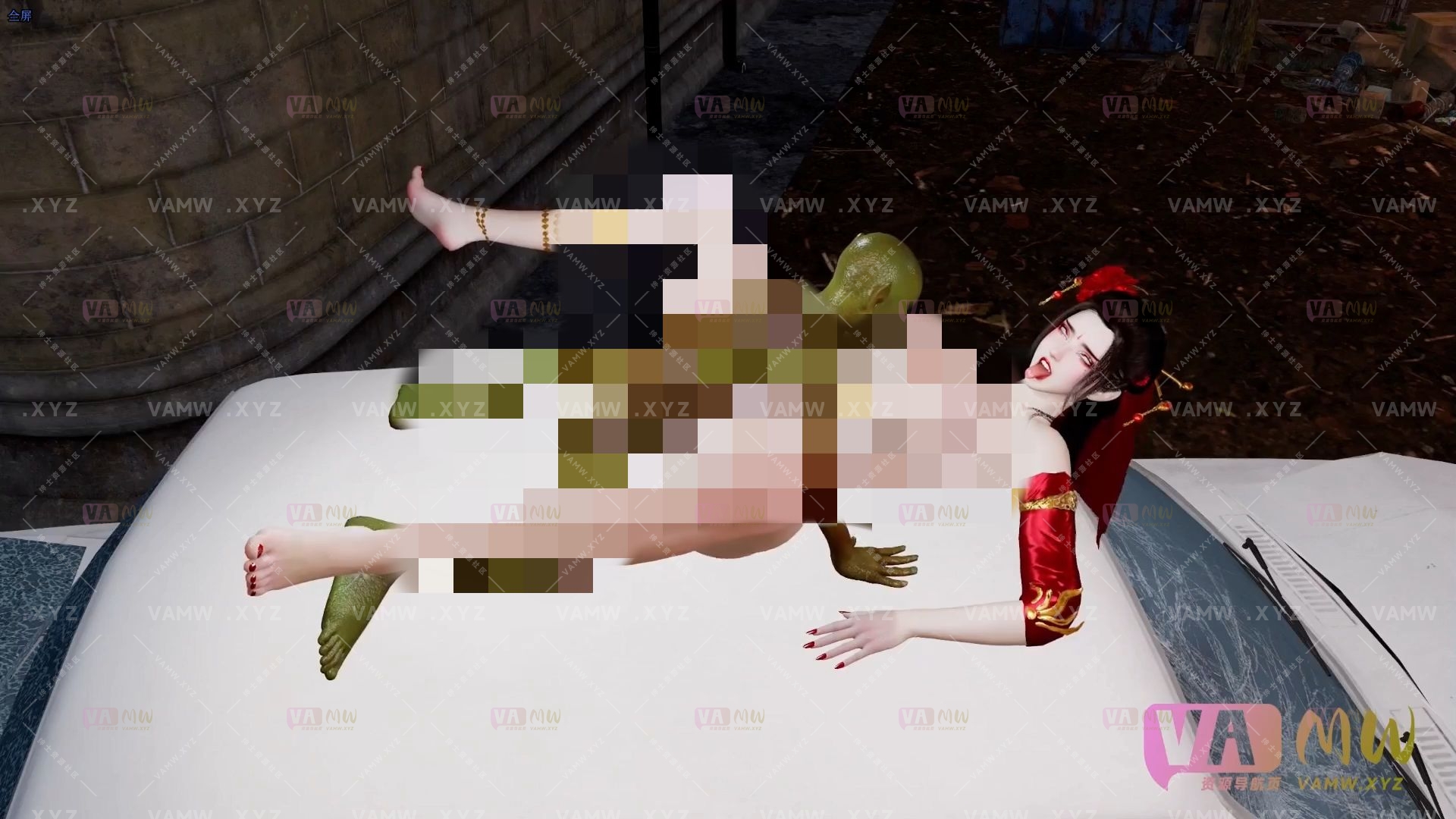 [大片] #女祭司 #Vam #槟榔加烟 女祭司成为哥布林rbq 29’55