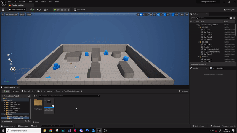 新的虚幻引擎工具：项目优化！