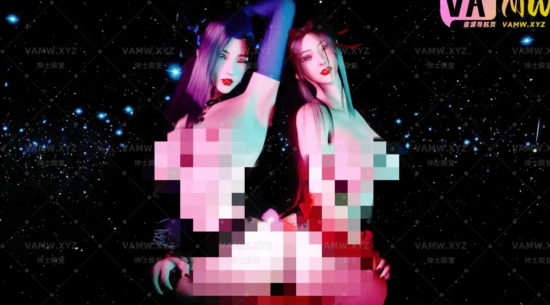 [大片] 潮女妖+焰灵姬的蹭蹭乐，双倍快乐哦